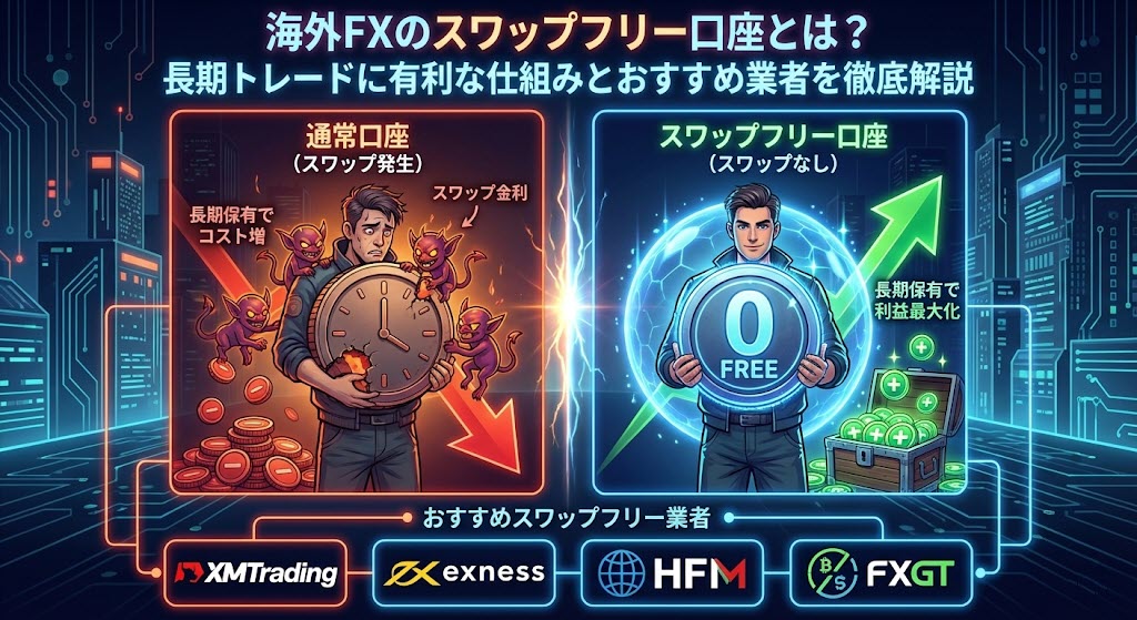 海外fx スワップフリー